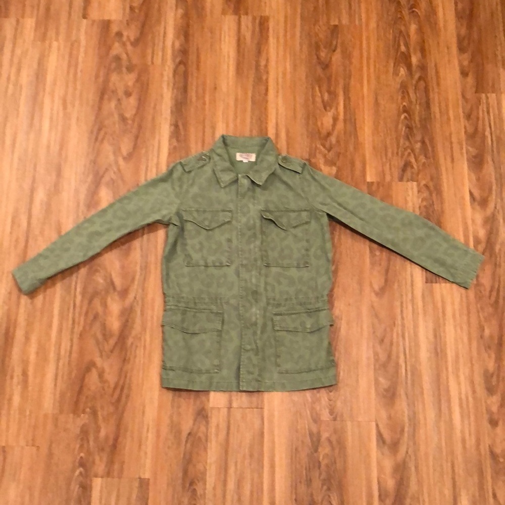 Cheetah print utility jacket from Urban outfitters